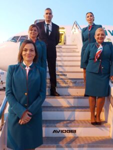 lumiwings cabin crew male and female