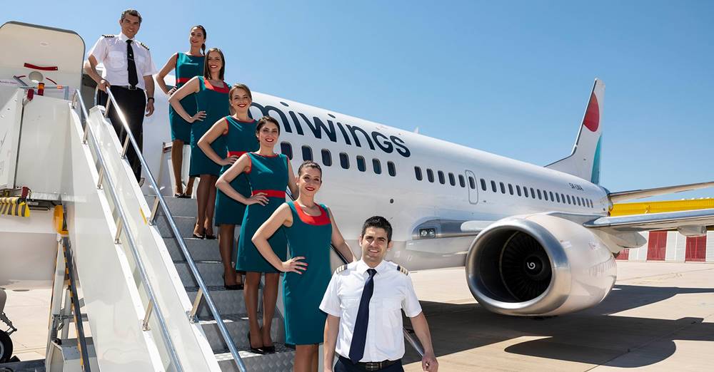 lumiwings flight attendants with pilots