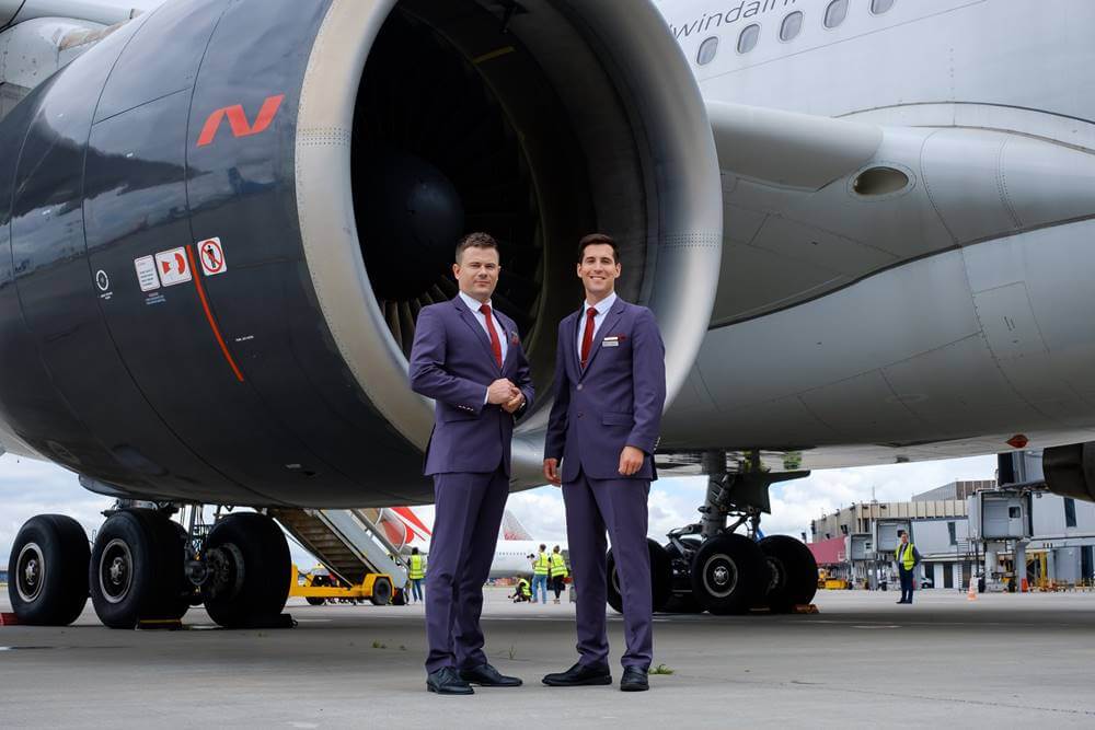 nordwind airlines male flight staff