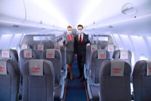 red wings male and female flight attendant job