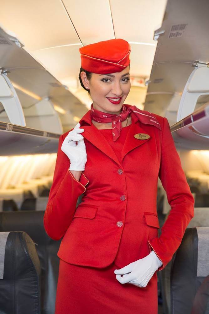 rusline airline flight attendant