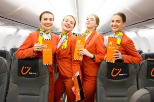 skyup airlines female cabin crew