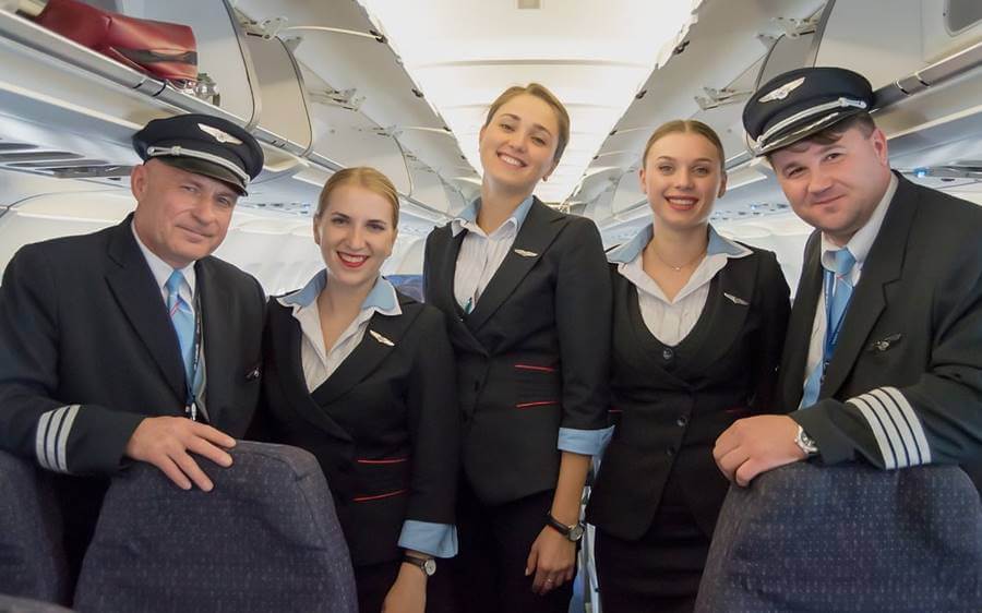 windrose flight attendant uniform