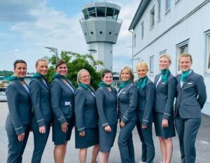 Braathens Regional Airways female crew