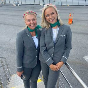 Braathens Regional Airways female flight attendants