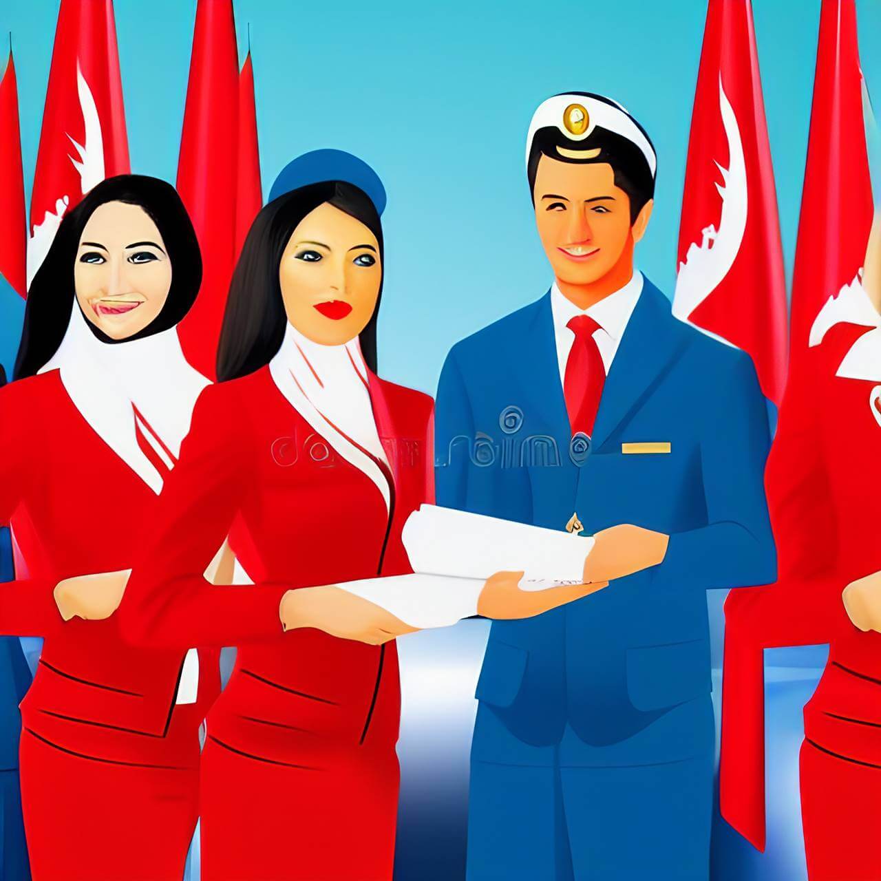 How to become a cabin crew in Bahrain