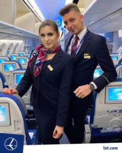 LOT Polish Airlines flight attendant requirements