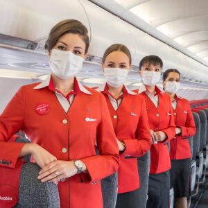 air arabia female flight attendants