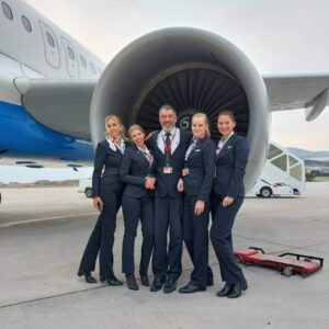 croatia airlines flight attendants