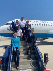 croatia cabin crew team