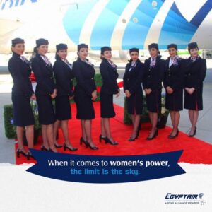 egypt air female crew