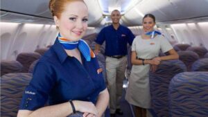 flydubai flight attendant team