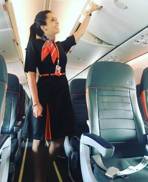 gol brazil female cabin crew uniform