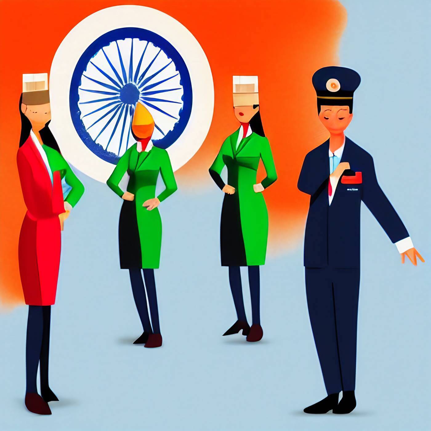 how to become a flight attendant in India