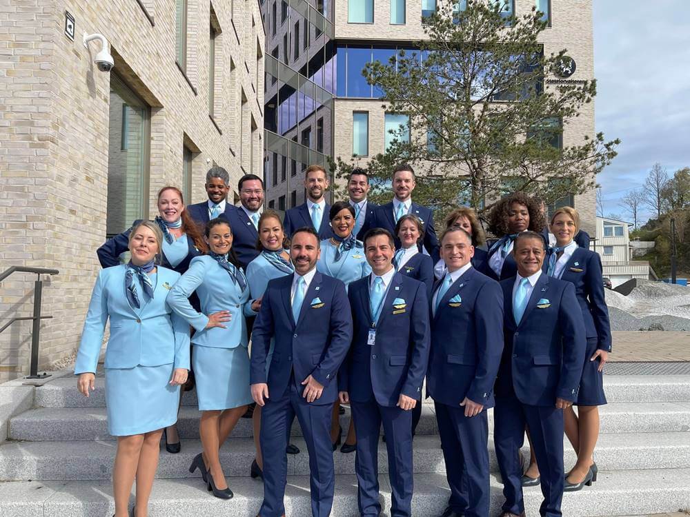 norse atlantic airways cabin crew uniforms