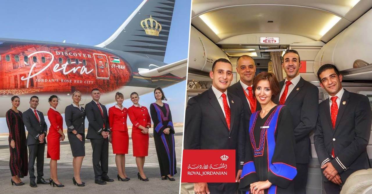 royal jordanian airlines flight attendant requirements