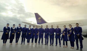 saudia airlines full uniform crew