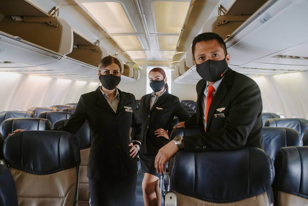 star peru male and female flight attendants