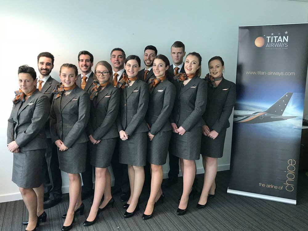 titan airways flight attendant requirements