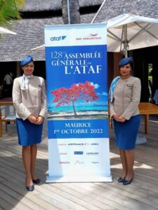 Air Mauritius female flight attendants promotion