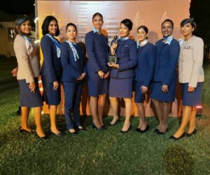 Air Mauritius flight attendants awards night