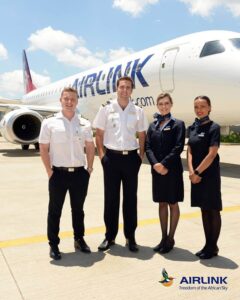 Airlink pilots and cabin crews