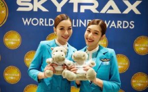 Bangkok Airways female flight attendants stufftoy