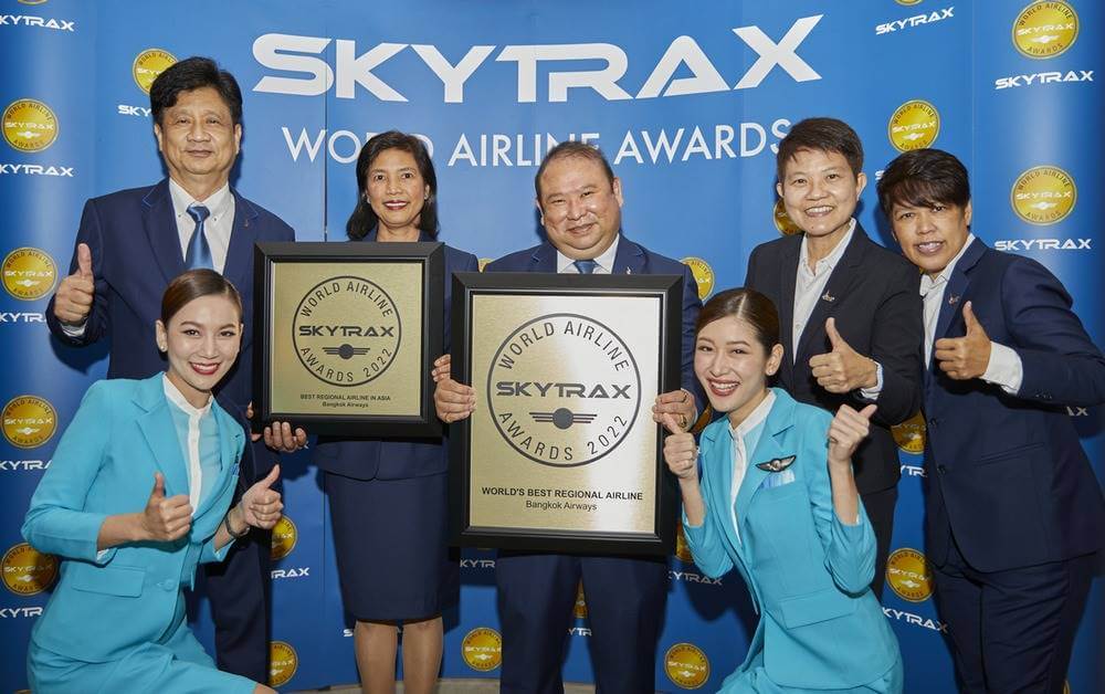 Bangkok Airways flight attendants Skytrax