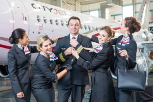 CityJet pilot and cabin crews