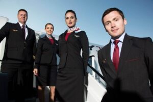 Cityjet pilots and flight attendants