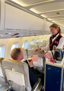 DAT female cabin crew service
