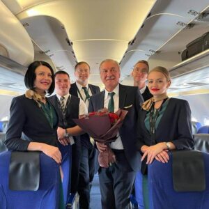 GetJet Airlines flight attendants cabin