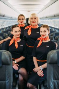 Heston Airlines female crews cabin