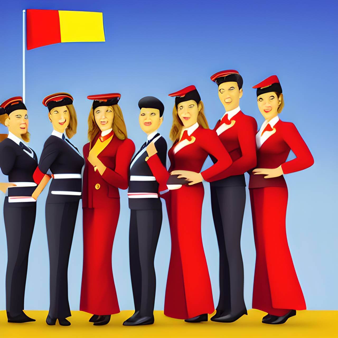How to become a cabin crew in Belgium