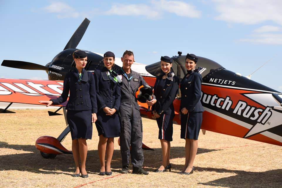 Olympic Air female cabin crews