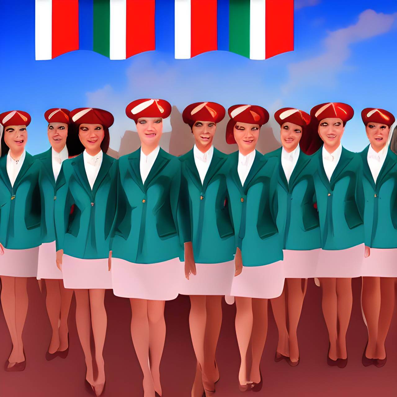 cabin crew job in Italy