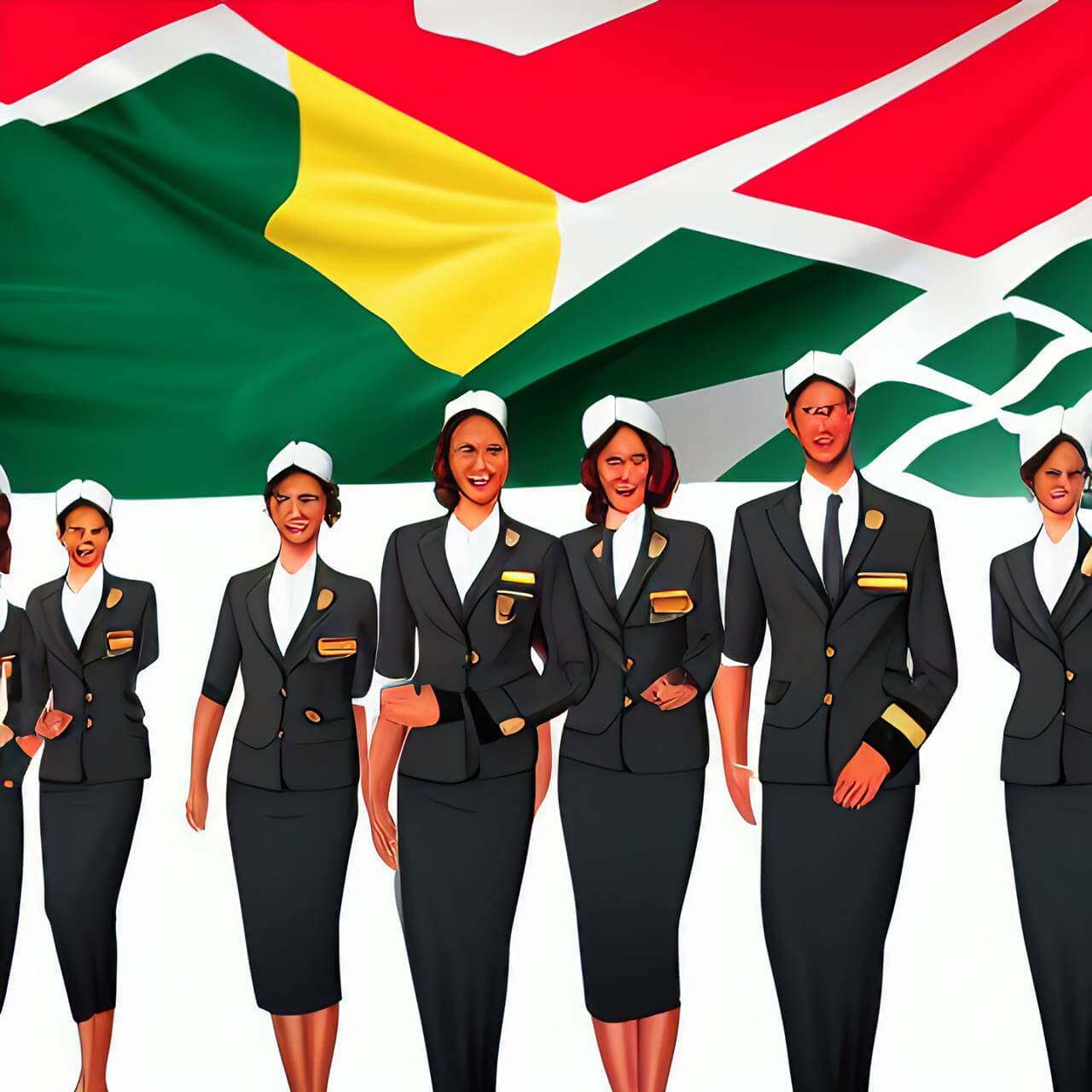 how to become a flight attendant in South Africa