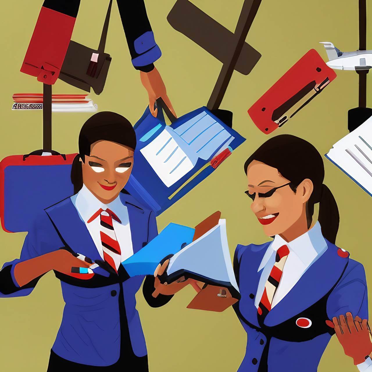 knowledge and skills to become a cabin crew