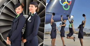 olympic airlines flight attendant requirements