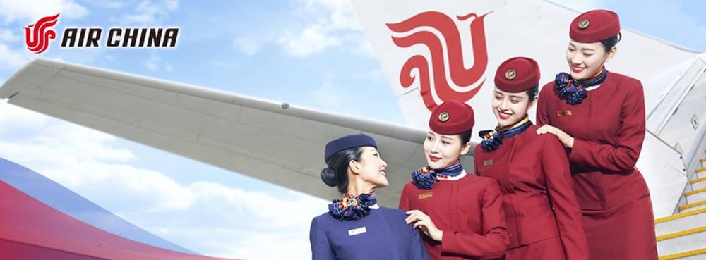 Air China flight attendants poster