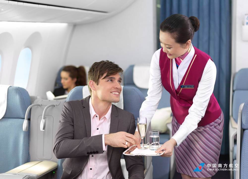 China Southern Airlines flight attendant service