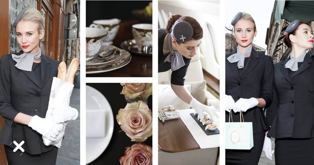 Luxaviation flight attendant france