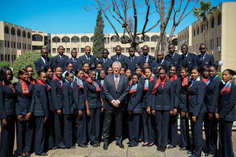 Royal Air Maroc flight attendants graduation