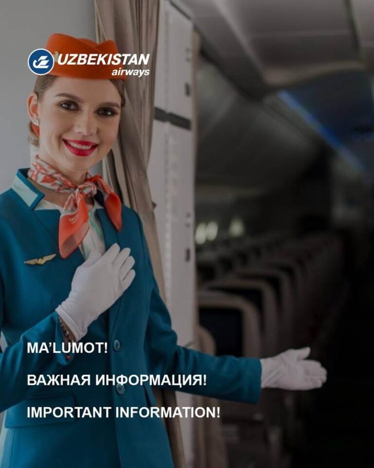 Uzbekistan Airways Flight Attendant Requirements and Qualifications
