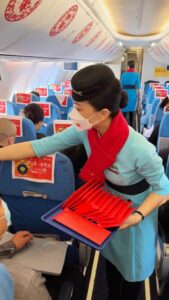 Xiamen Airlines flight attendant service