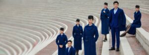 Xiamen Airlines flight attendants steps