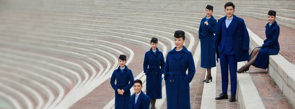 Xiamen Airlines flight attendants steps