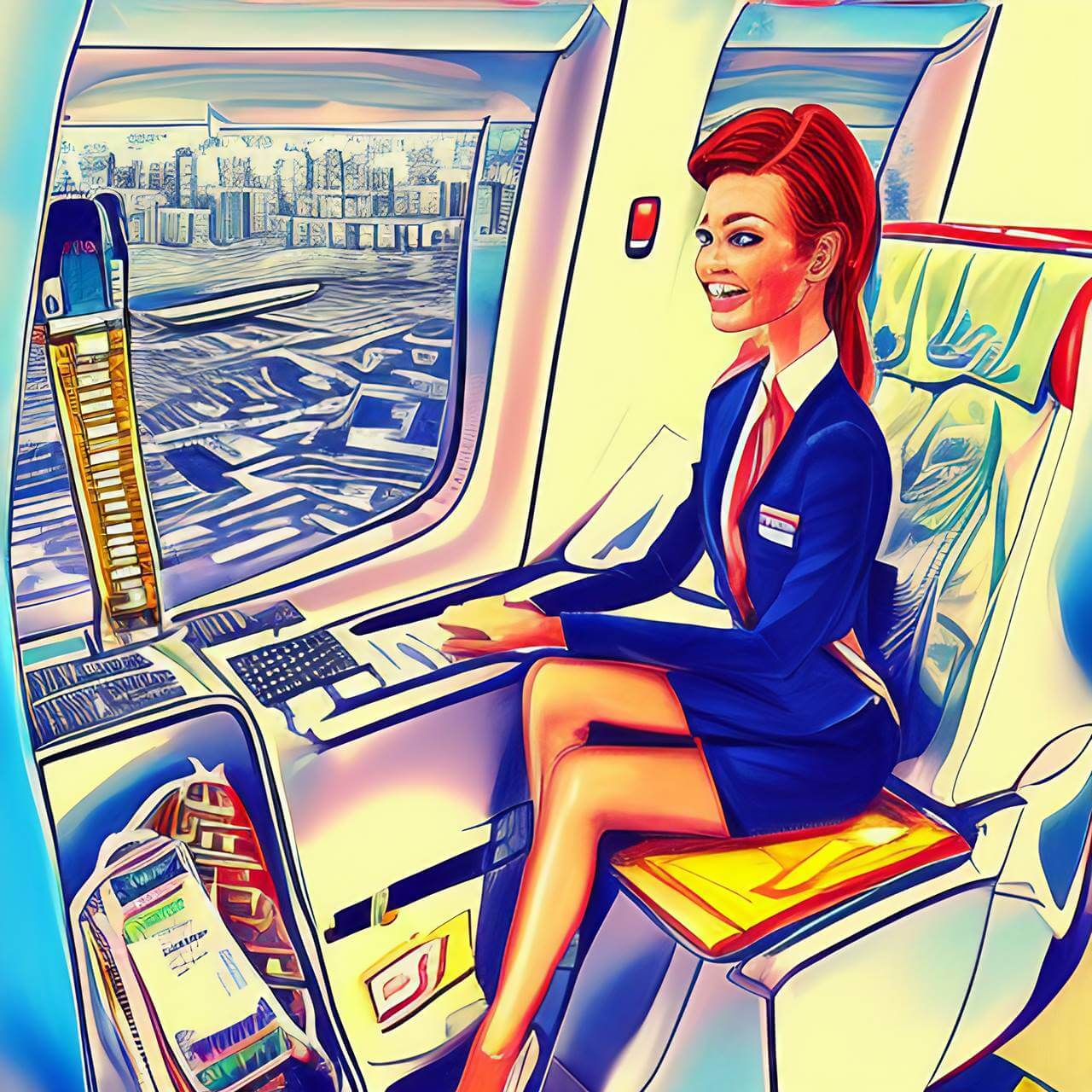 working as a flight attendant life