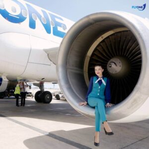 FlyOne flight attendant engine