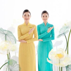 Vietnam Airlines flight attendants poster